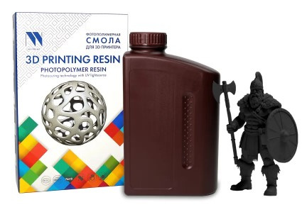 Изображение товара Фотополимерная смола NVP NV-3D-WATER-WASHABLE-RESIN-BLACK