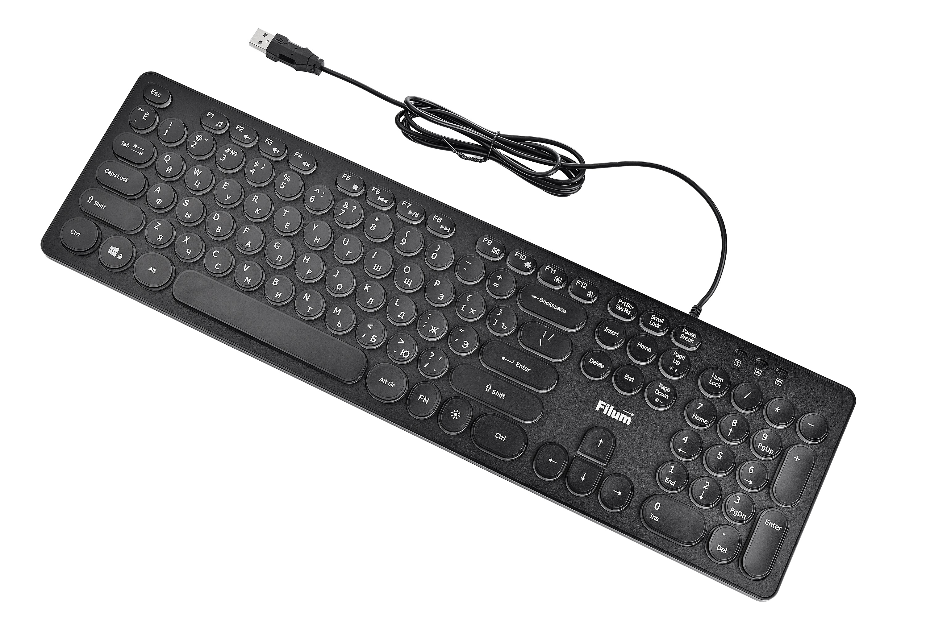 

Клавиатура Filum FL-KB30-BK, FL-KB30-BK