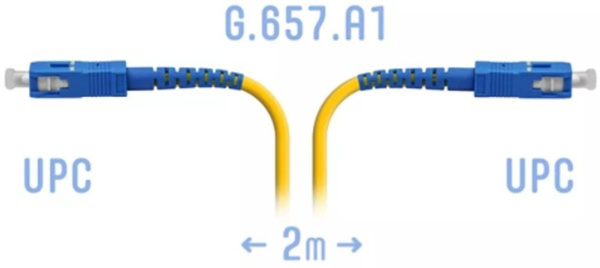 Изображение товара Кабель патч-корд волоконно-оптический SNR SNR-PC-SC/UPC-A-2m