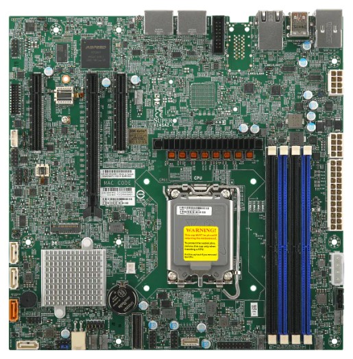 Материнская плата,Supermicro,MBD-X14SAZ-F-B