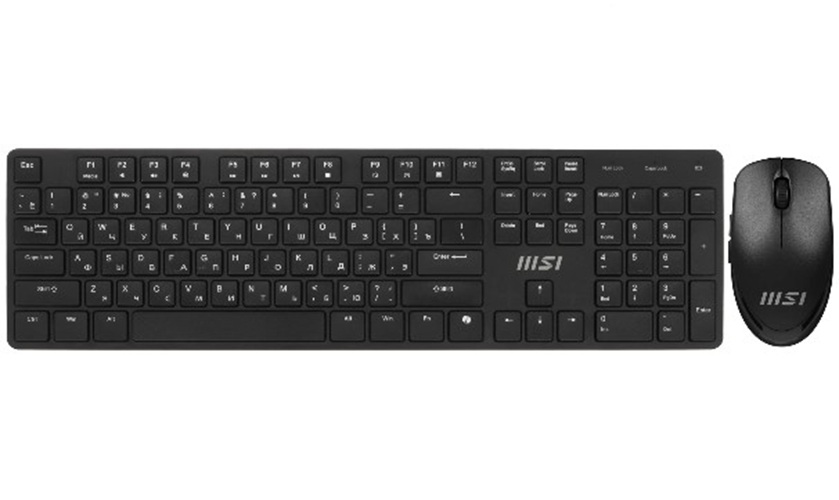 

Клавиатура и мышь MSI FORGE K200 W COMBO, FORGE K200 W COMBO