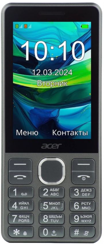 

Мобильный телефон Acer Disco DS35 GP.OTH11.06P Dark Grey, Disco DS35