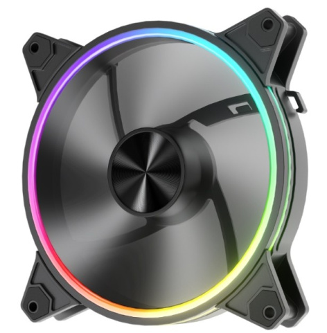 Изображение товара Вентилятор 1STPLAYER FO7R-14 Black для корпуса системы охлаждения