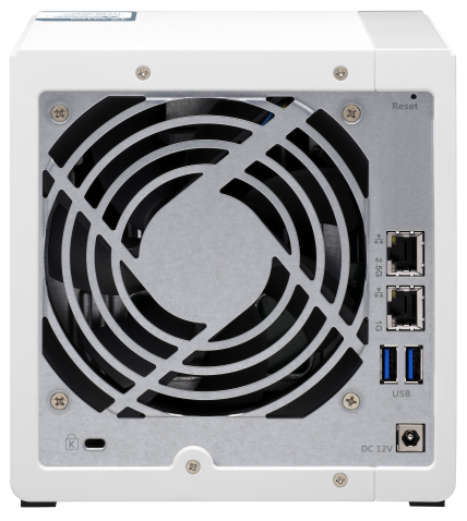 

Сетевой RAID-накопитель QNAP TS-431P3-2G 4 отсека 3,5"/2,5". 1 GbE RJ-45, 2,5 GbE RJ-45. ARM Cortex-A15 Annapurna Labs AL-314 1,7 ГГц, 2 ГБ., TS-431P3-2G