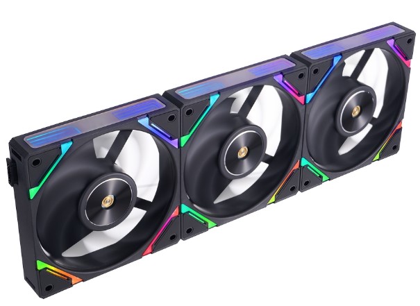 

Вентилятор для корпуса 1STPLAYER XF7 Black XF7-BK-3IN1 120mm, 600-2000rpm, 56.8CFM, 33.12dBa (3-pack), XF7 Black