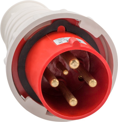 Изображение товара Вилка электропитания КЭАЗ 222742 4-полюсная 63 А 380 В