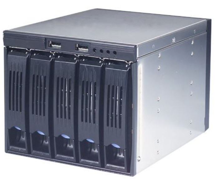 

Корзина Chenbro SK33502H08*13709 для установки 5*3.5" в 3 слота 5.25", SK33502H08*13709