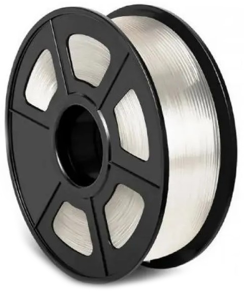 Пластик PETG NVP NV-3D-PETG-CLEAR Clear для 3D Прозрачный для 3D печати диаметр 1.75мм масса 1 кг