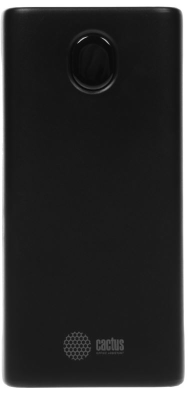 

Аккумулятор внешний портативный Cactus CS-PBFSJA-30000_MAK 30000mAh 4.5A 2xUSB-A/USB-C черный, CS-PBFSJA-30000_MAK
