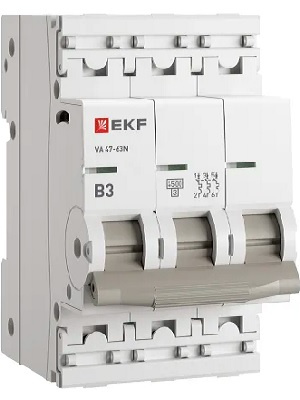 фото Автоматический выключатель  EKF M634303B в Челябинске