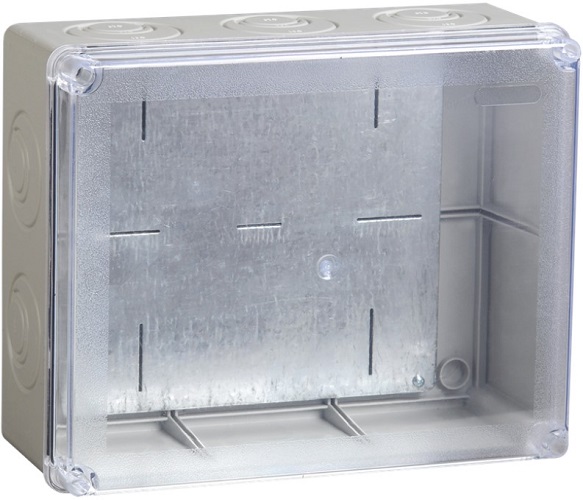 

Коробка распределительная IEK UKO10-240-195-090-K53-55 КМ41346 о/п 240х195х90мм м/пл. IP55 серая, UKO10-240-195-090-K53-55