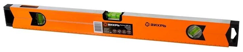 

Уровень Вихрь 73/11/4/18 алюминиевый "Магнитный" 600 мм, фрезерованный, 3 глазка (1 зеркальный), 73/11/4/18