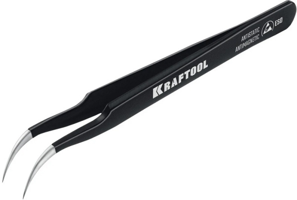 Изображение товара Пинцет Kraftool 222126 нержавеющая сталь для точных работ