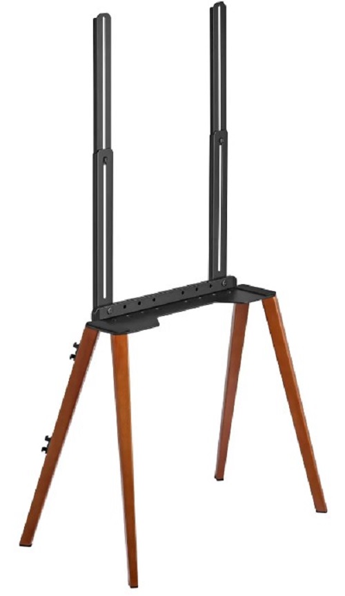 

Подставка Cactus CS-ST3644BKWN для телевизора черный/орех 43"-65" макс.40кг напольная, CS-ST3644BKWN