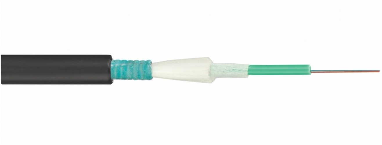 

Кабель волоконно-оптический 9/125, 16 волокон Eurolan 39U-S2-16-01BL U01 с центральным модулем, бронированный стальной лентой, внешний 16x9/125 OS2 ПЭ, 39U-S2-16-01BL