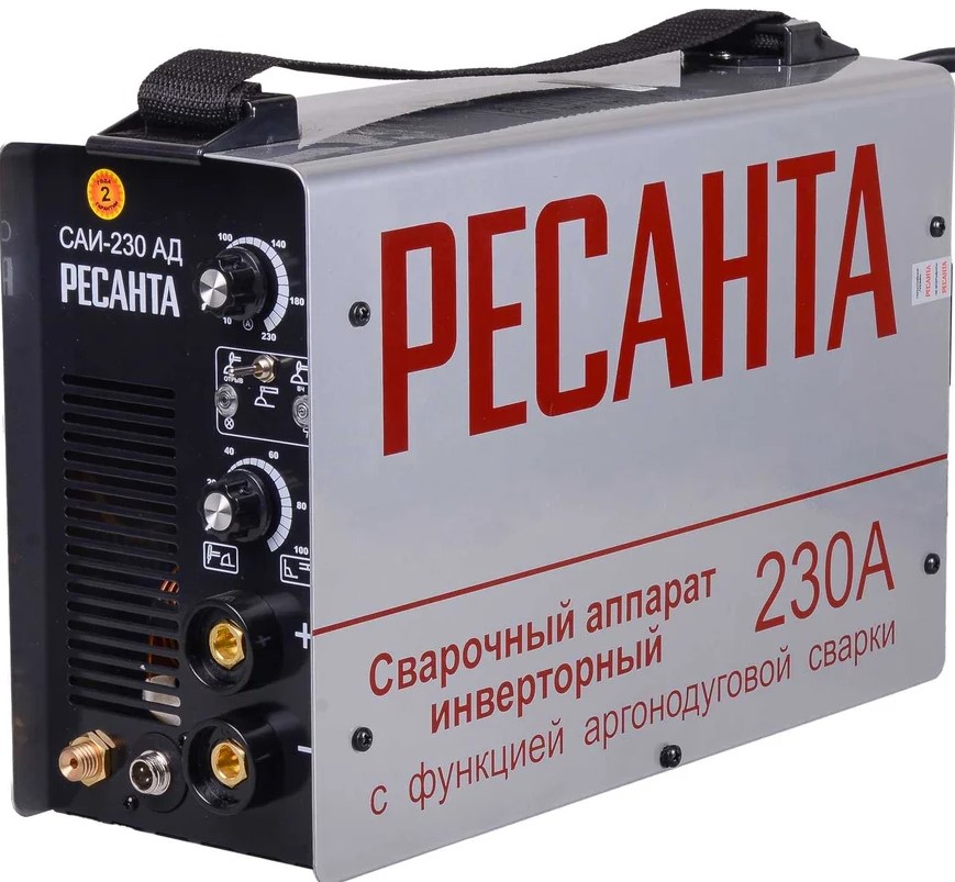 Сварочный аппарат инверторный Ресанта САИ- 230АД 65/17 (аргонодуговой)