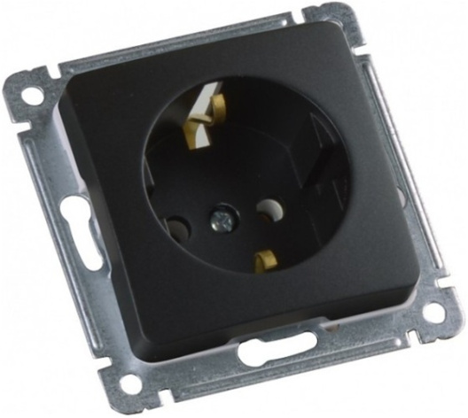 Изображение товара Розетка с заземлением HEGEL РС16-411-08 надежное электропитание