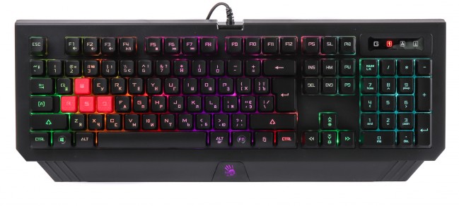 

Клавиатура A4Tech Bloody B120N черный, USB, LED, Bloody B120N