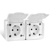 фото Розетка TOKOV ELECTRIC TKE-NX-R2Z-C01-IP54