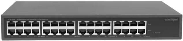 

Инжектор PoE POWERTONE PI-16-250R стоечный неуправляемый, 16X10/100/1000BASE-T POE 802.3AF/AT, POE бюджет 250ВТ, PI-16-250R