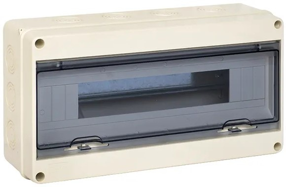 Изображение товара Щит распределительный EKF pb65-n-pg-18 IP65 белый пластиковый