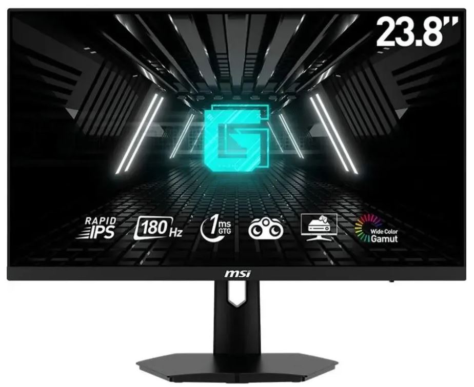 

Монитор 23,8" MSI Optix G244F E2 9S6-3BB4CH-034 1920x1080, 16:9, IPS, 180Hz, 1ms, 1000:1, 250cd, 178гр/178гр, HDMI, DP, черный, Optix G244F E2