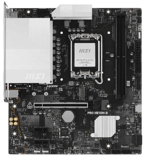 фото Материнская плата mATX MSI PRO H810M-B в Волгограде