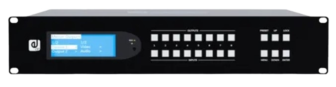 

Коммутатор Ecler VEO-MXH48T матричный 8х8 сигналов HDMI, 8 выходов HDBaseT, 8 аналоговых аудиовходов, 8 аналоговых аудиовыходов, 8 цифровых аудиовыход, VEO-MXH48T