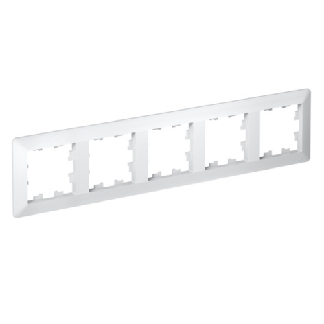 Изображение товара Рамка пятерная Systeme Electric ATN220105 антибактериальная алюминиевый дизайн