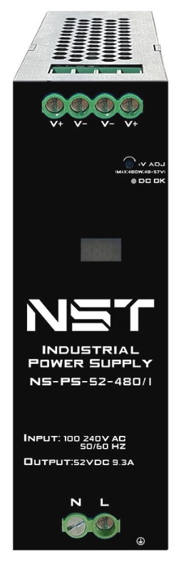 

Блок питания NST NS-PS-52-480/I промышленный блок питания DC52V, 480W, NS-PS-52-480/I
