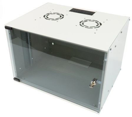 

Шкаф настенный 19", 7U Filum FL-SO-0754GW-GY Soho, 520x400, стеклянная дверь, серый, FL-SO-0754GW-GY