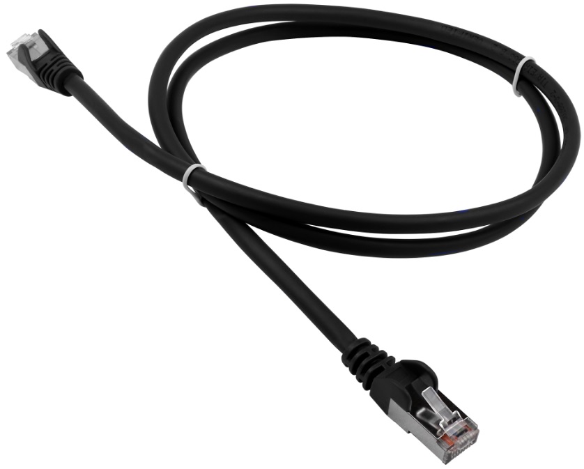 фото Кабель патч-корд F/UTP 5e кат. 15м.  Lanmaster LAN-PC45/S5E-15-BK