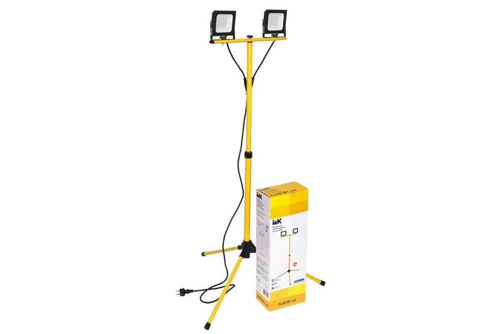

Прожектор светодиодный IEK LPDO606-2X030-65-K02 СДО 06-2х30Ш 6500К IP65 штатив черный, LPDO606-2X030-65-K02