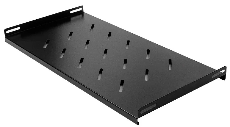 

Полка Neomax NM-SHF-1U35-102 19"1U, для настенного шкафа 600*350; глубина полки 250мм,ширина 500 мм; цвет черный, NM-SHF-1U35-102
