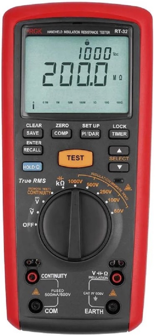 

Мегаомметр RGK RT-32, RT-32