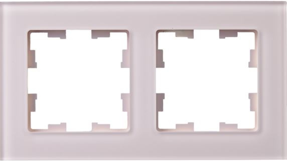 Изображение товара Двойная рамка IEK BR-M22-G-31-K14 серий BRITE для электроустановки