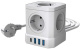 фото Сетевой фильтр  AGNI TP-VE4U5E-C-5m-white