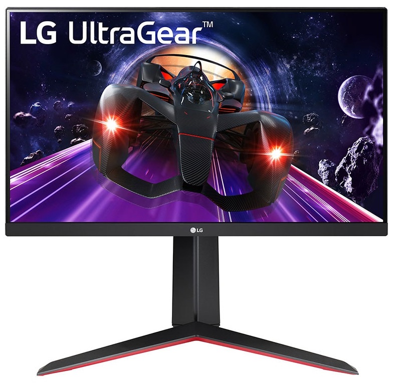 

Монитор LG UltraGear 24GN65R-B 1920x1080, 1ms м, 300 cd/m2,1000:1, IPS, 16:9, 144Hz, HDMI, DP, black, UltraGear 24GN65R-B