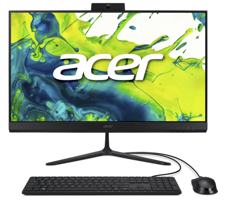 

Моноблок 23.8'' Acer Aspire C24B DQ.BT1CD.001 U7-255U/16GB/512GB SSD/FHD/kbrd/mouse/W11, Aspire C24B