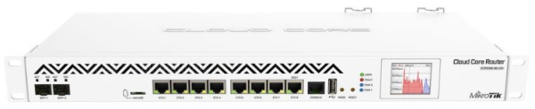 Изображение товара Мощный маршрутизатор Mikrotik CCR1036-8G-2S+EM 36 ядер 16 ГБ 8 портов 10G IP20