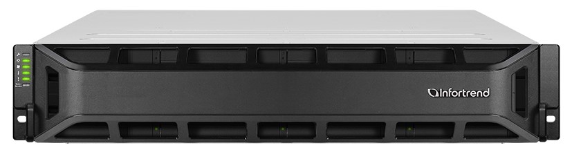 

Система хранения данных Infortrend EonStor GS 2000 2U/12bay Dual GS2012R01C0FD-8B32 controller, 2x12Gb/s SAS,8x1G iSCSI+4x host board,4x4GB,2x(PSU+FAN, EonStor GS 2000 2U/12bay Dual