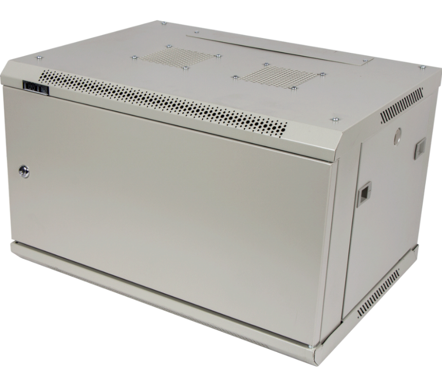 

Шкаф настенный 10", 9U TWT TWT-CBWPM-9U-6x6-GY 600x600, металлическая дверь, TWT-CBWPM-9U-6x6-GY