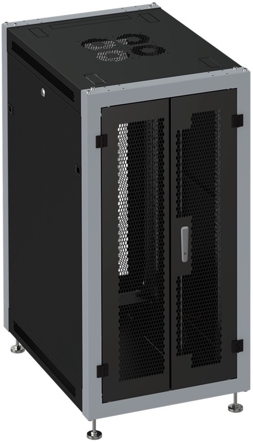 

Шкаф напольный 19", 15U SYSMATRIX SL 6815.944 600x800x800mm (ШхГхВ) передняя дверь двухстворчатая перфорированная, задняя дверь двухстворчатая перфори, SL 6815.944