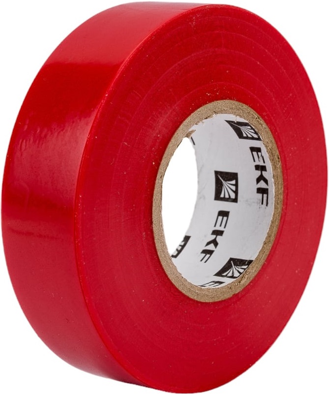 

Изолента EKF plc-iz-sf-r ПВХ красная 19мм 20м серии SafeFlex, plc-iz-sf-r