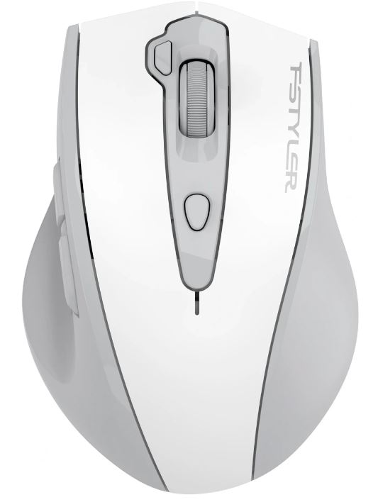 

Мышь Wireless A4Tech Fstyler FG55S Plus белый оптическая 1200dpi USB 2152152, Fstyler FG55S Plus