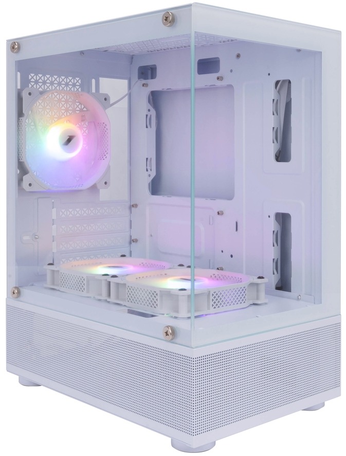 

Корпус mATX 1STPLAYER MIKU Mi2-A ARGB White, MIKU Mi2-A ARGB White