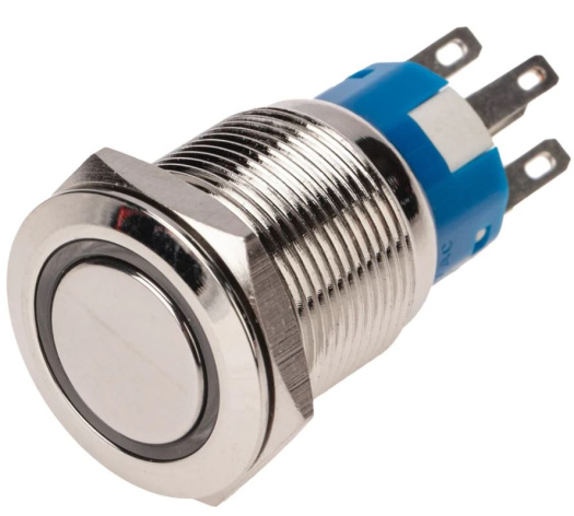 Изображение товара Кнопка Rexant 36-3420 с подсветкой и антивандальной защитой