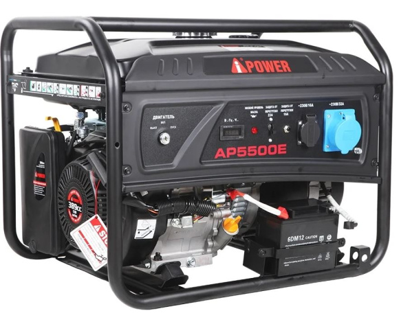 Изображение товара Генератор бензиновый A-iPower Lite AP5500E