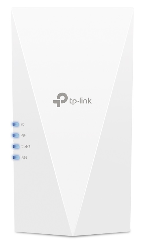 

Репитер TP-LINK RE600X AX1800 Wi-Fi 6 Range Extender, 574 Mbps at 2.4 GHz + 1201 Mbps at 5 GHz, 2xInternal Antennas, 1xGigabit Port, RE/AP Mode, OneMe, RE600X
