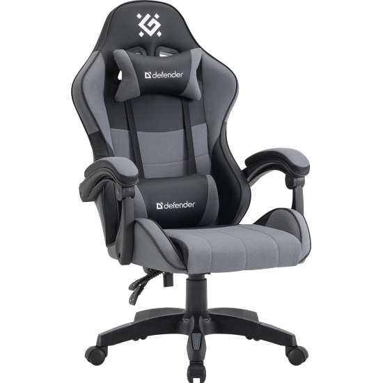 

Кресло игровое Defender Strider DEFENDER 64056 BLK/GREYPU, Strider